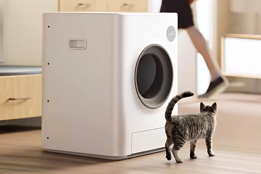 mess free cat litter box