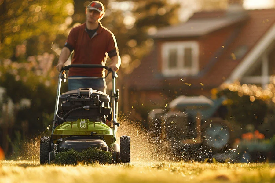 lithium battery mower