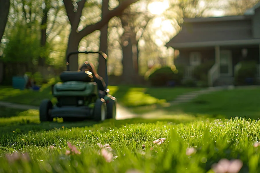 eco self propelled lawn mower